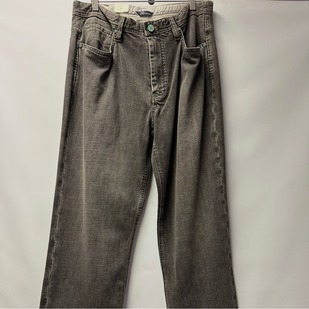 Nat Nast Men's Charcoal Straight Jeans